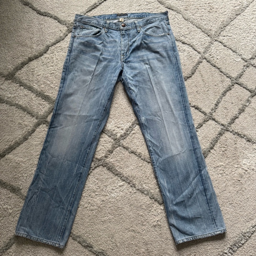 Agave Copper jeans gringo light wash straight leg size 38